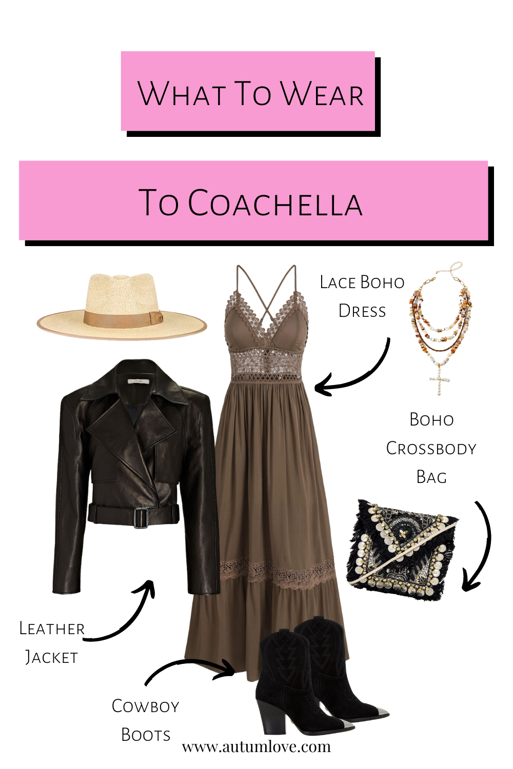 Simple top coachella outfit